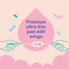 Plush Mini Pad with Wings – 18cm